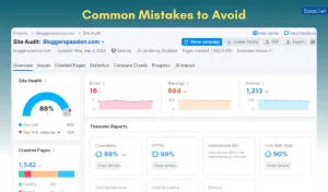 Common Mistakes to Avoid