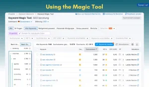 Using the Magic Tool