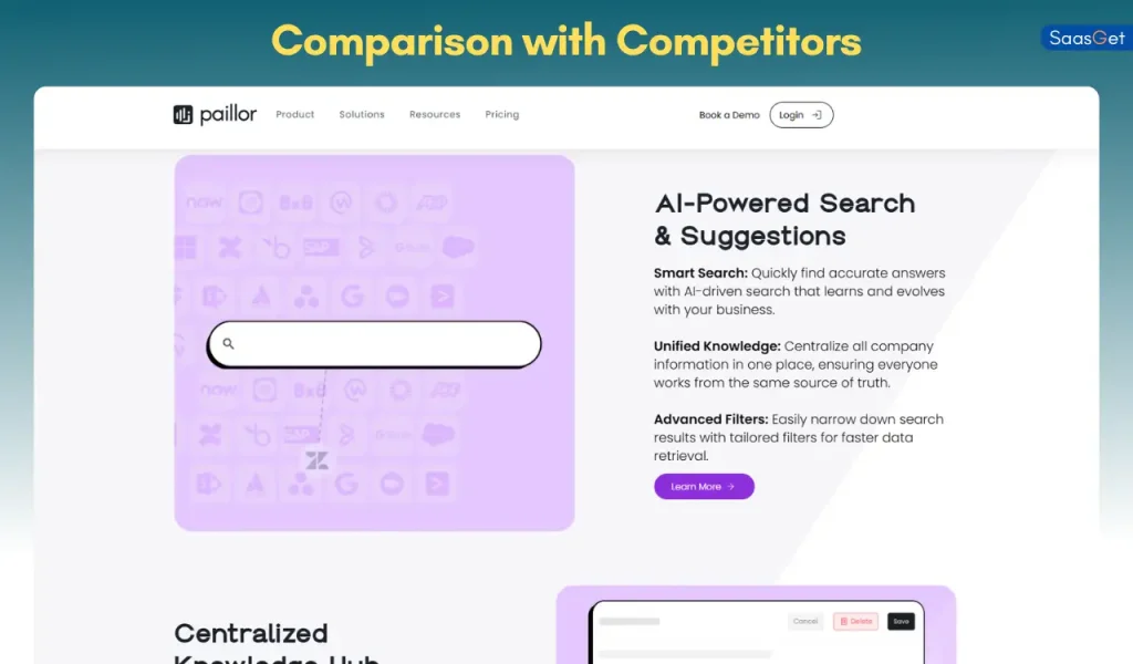 Comparison with Competitors