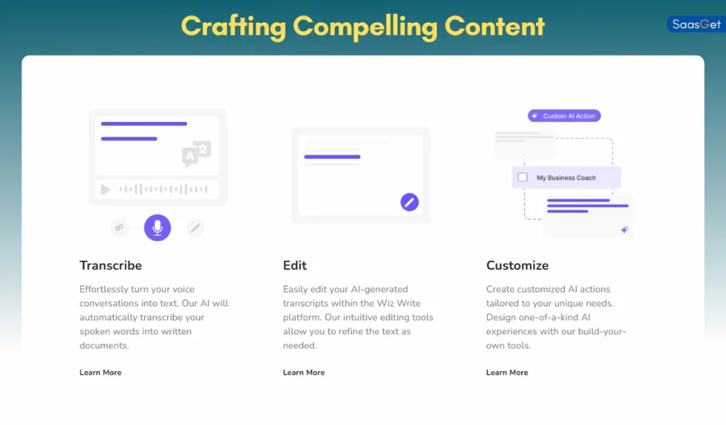 Crafting Compelling Content with Wiz Write