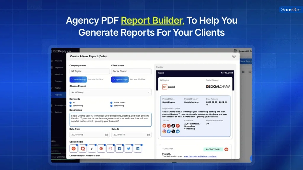 Customer Support with BizReply