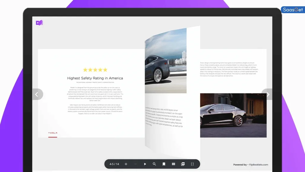 Feature of FlipBooklets
