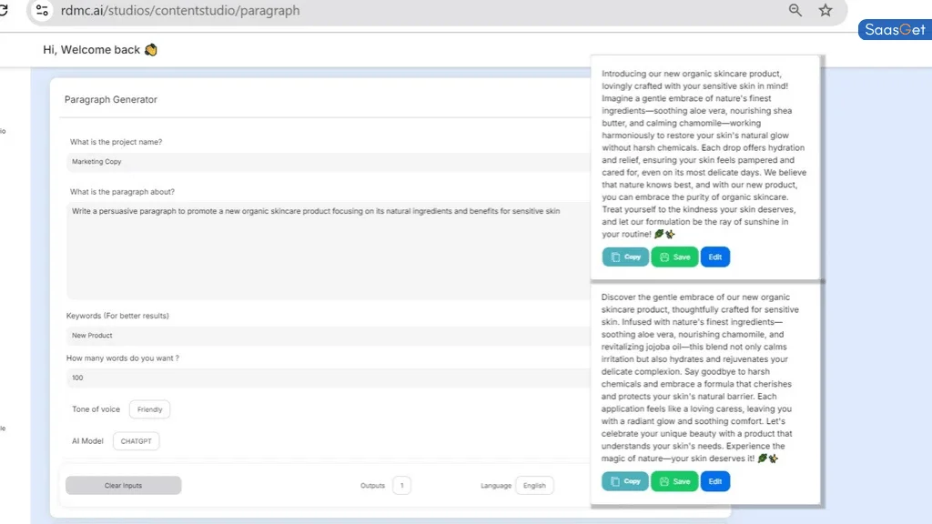 Feature of RDMC AI