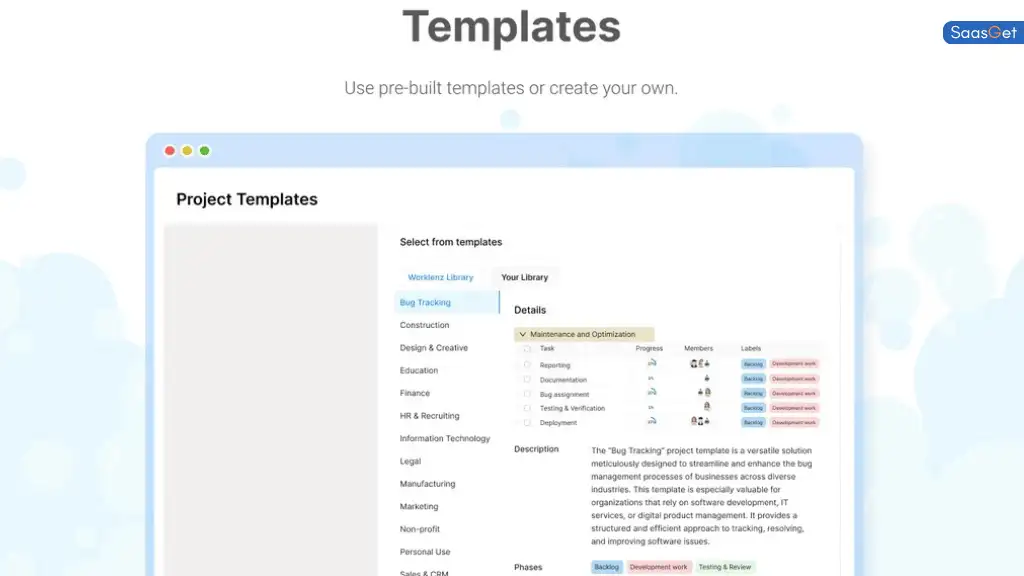 Feature of Worklenz