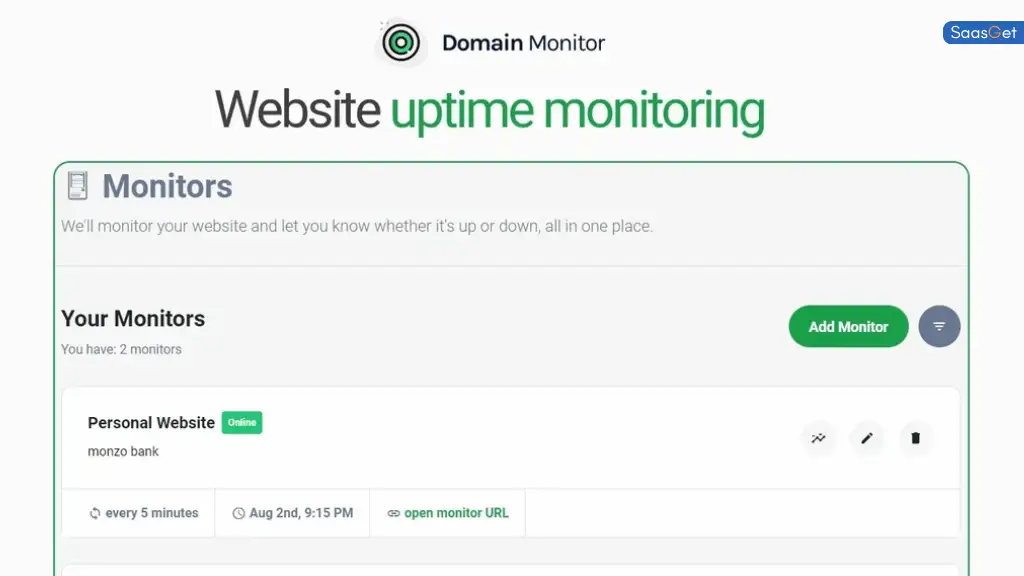 How to Get Started with Domain Monitor