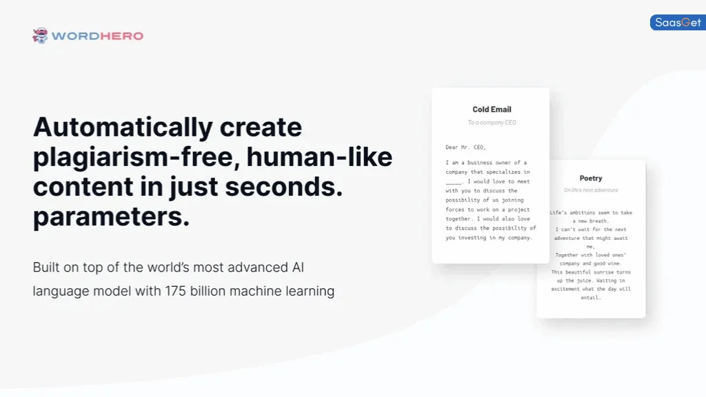 Limitations of WordHero - AI Content Writer