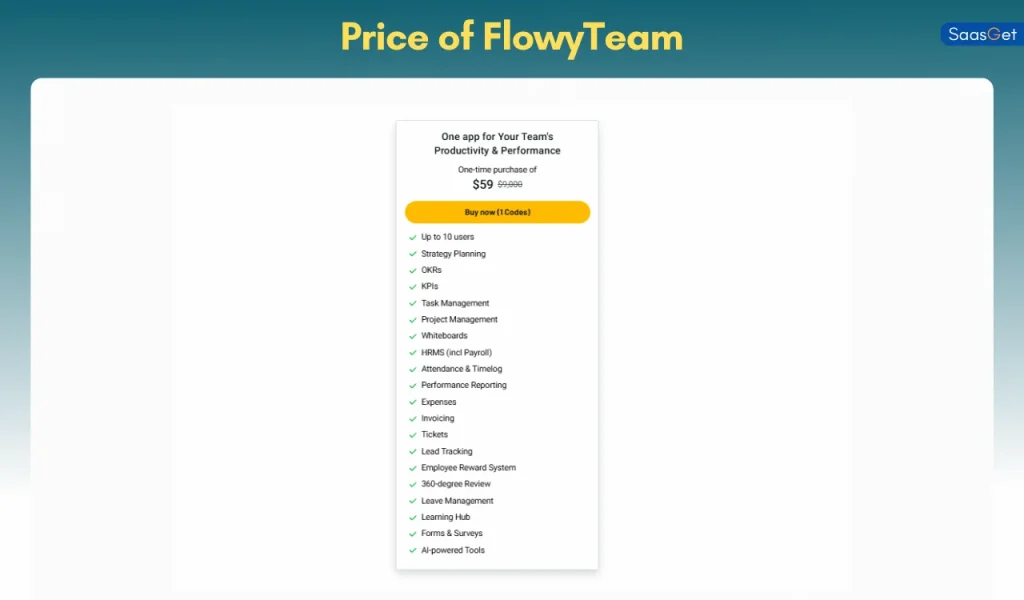 Price of FlowyTeam
