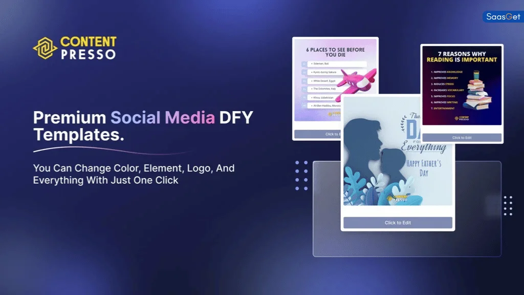 Recommendations for ContentPresso - AI Image + Social Media Canva Templates