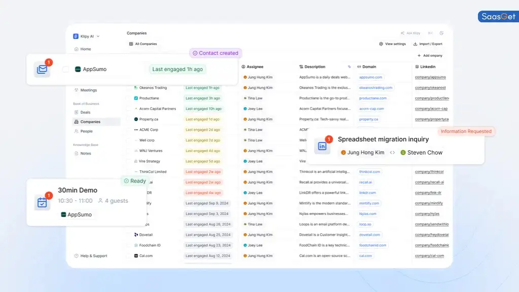 Recommendations for Klipy