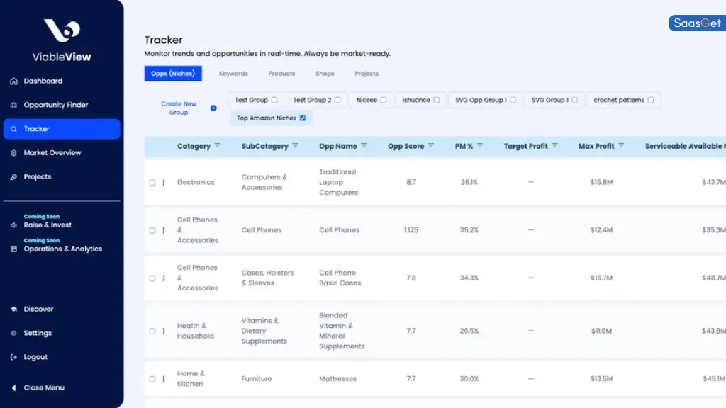 Security Measures in ViableView