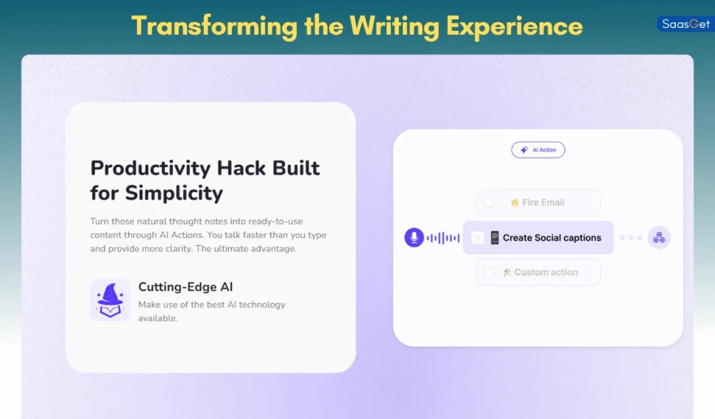 Transforming the Writing Experience