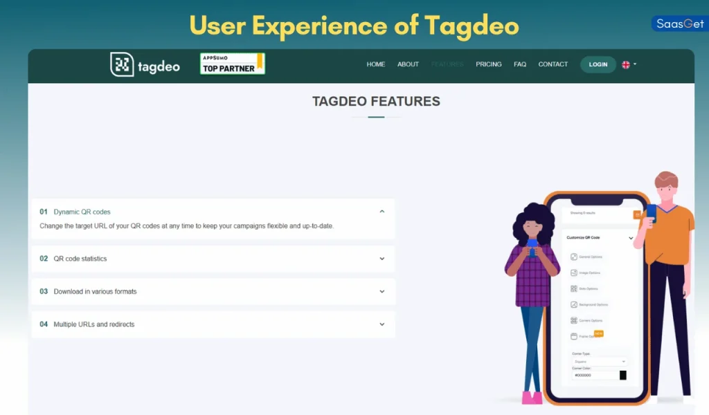 User Experience of Tagdeo