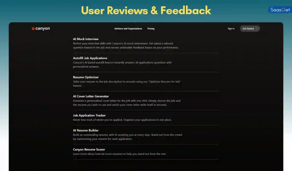 User Reviews & Feedback