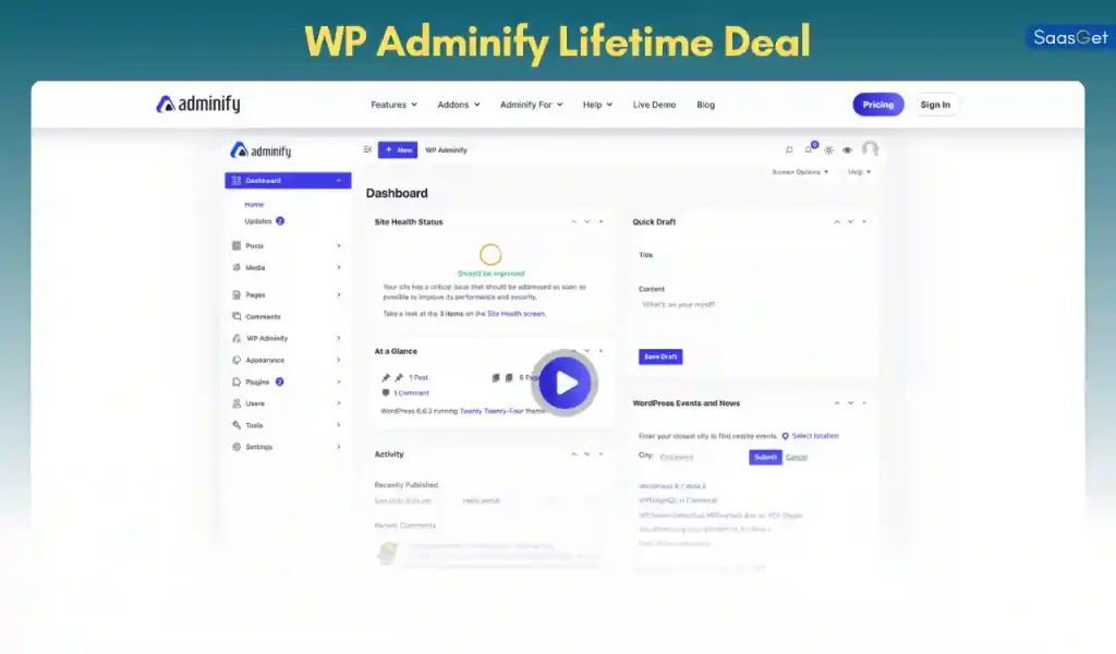 WP Adminify Lifetime Deal Review