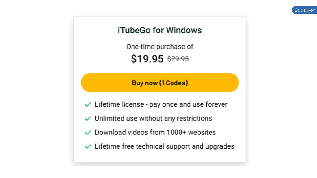 Price Breakdown Table