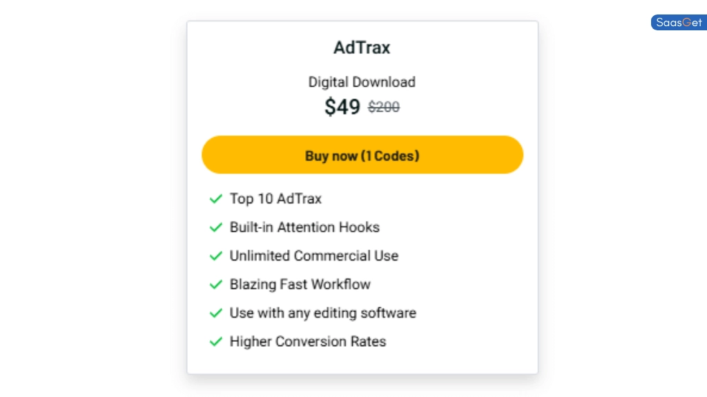 Price of AdTrax