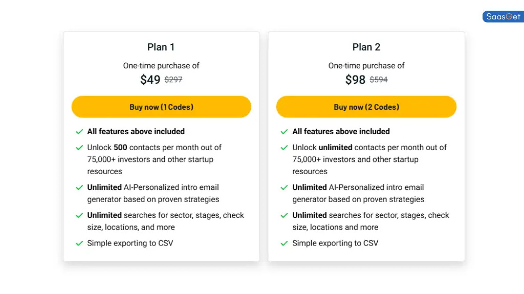 Price of CapitalConnector.ai