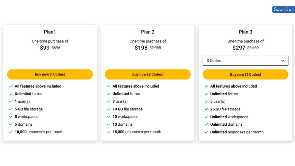 Price of Formly - Forms, Surveys & Quizzes