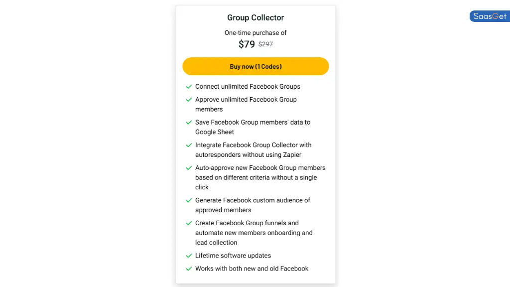 Price of Group Collector