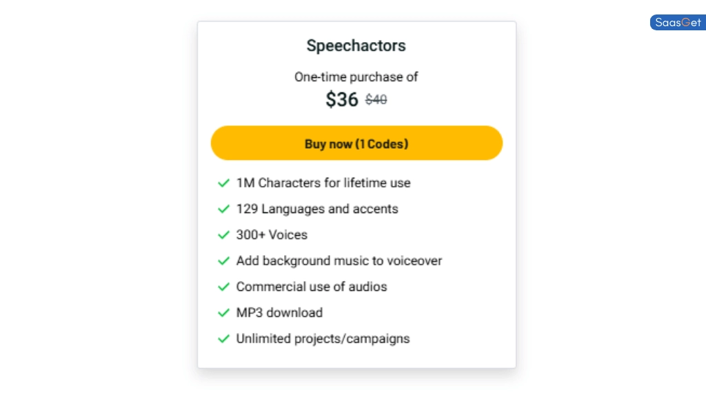 Price of Speechactors
