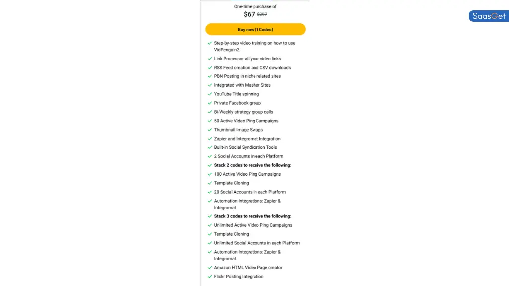 Price of VidPenguin2