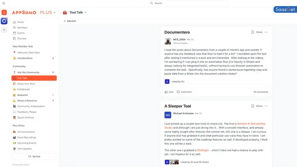 User Experience with The Sauce